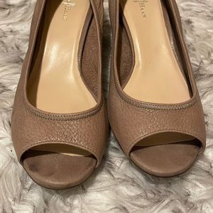 NW Cole Haan Nike Air Leather Wedges